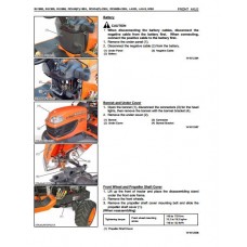 Kubota BX1860 - BX2360 - BX2660 Workshop Manual